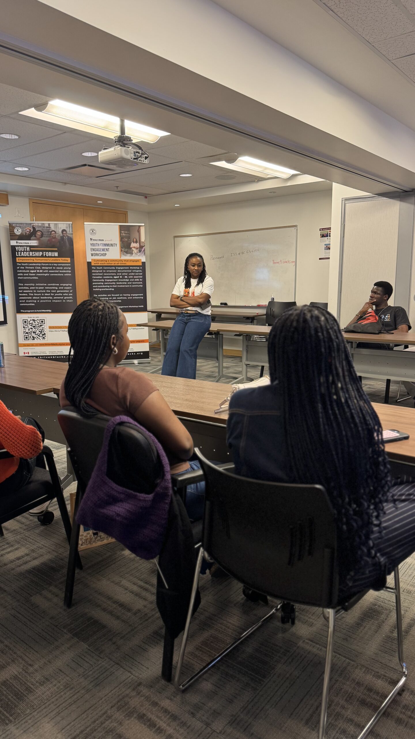 Thrive-4-Blacks youth in a community program